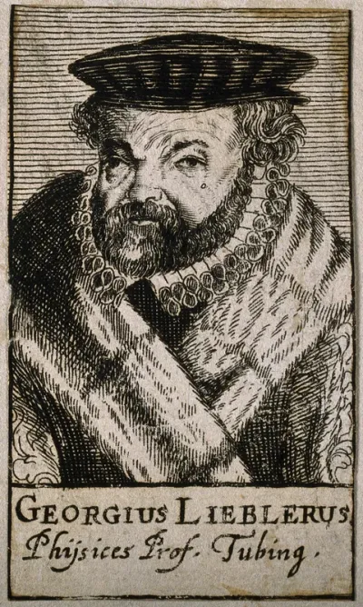 Georg Liebler. Line engraving, 1688