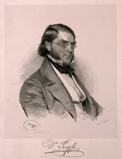 Georg Preyss. Lithograph by J. Kriehuber, 1846
