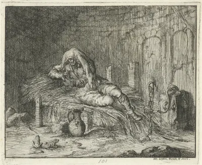Georg Wanger in de gevangenis te Bressanone, 1591