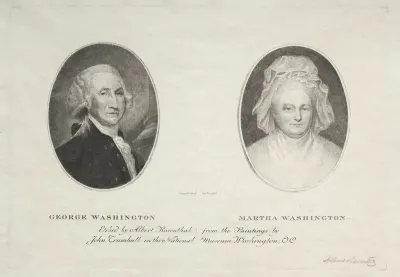 George and Martha Washington
