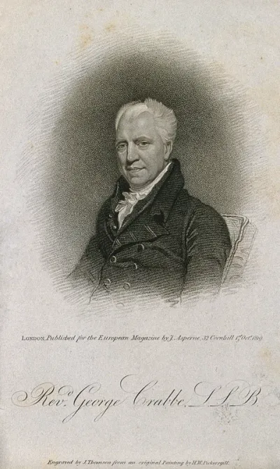 George Crabbe. Stipple engraving by J. Thomson, 1819, after H. W. Pickersgill