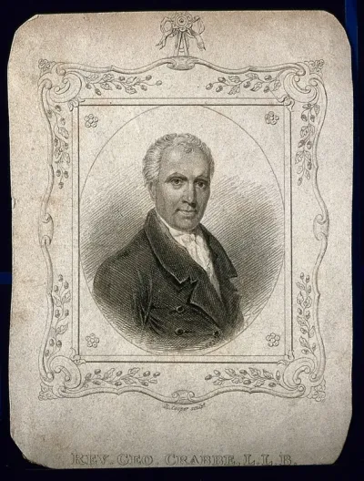 George Crabbe. Stipple engraving by R. Cooper