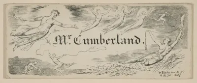 George Cumberland's Message Card
