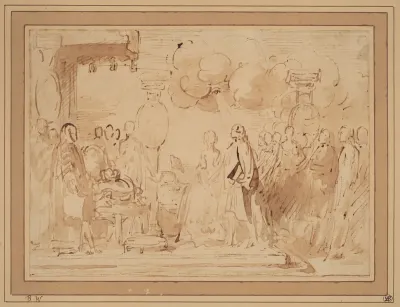 George III Resuming Royal Power in 1789
