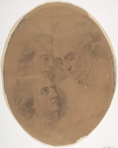 George Montagu, 4th Duke of Manchester, William, 2nd Viscount Courtenay, de jure 8th Earl of Devon, and George William Coventry, 6th Earl of Coventry