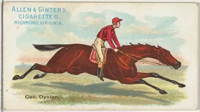George Oyster, from The World's Racers series (N32) for Allen & Ginter Cigarettes