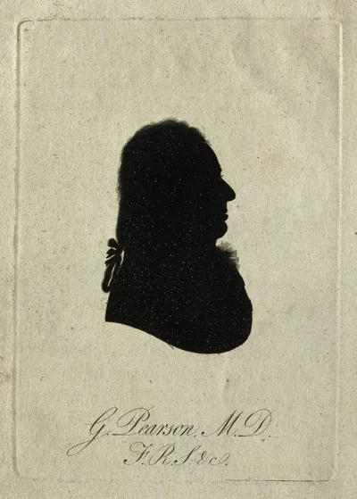 George Pearson. Aquatint silhouette, 1801