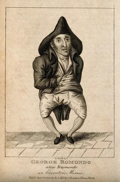 George Romondo, an eccentric mimic