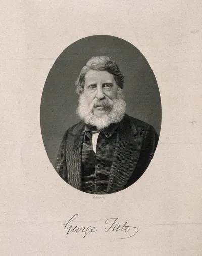 George Tate. Stipple engraving by H. Adlard