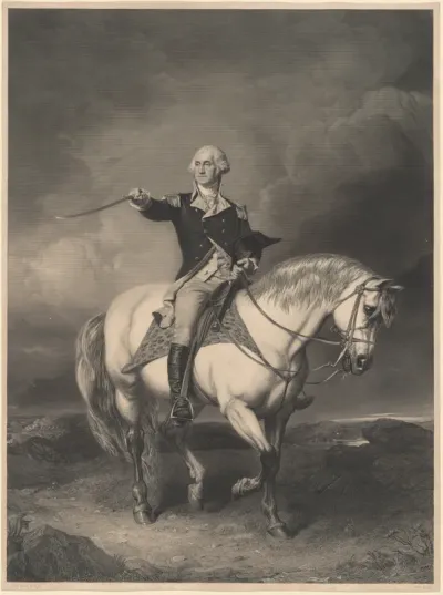 George Washington on Horseback