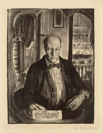George Wesley Bellows Self Portrait