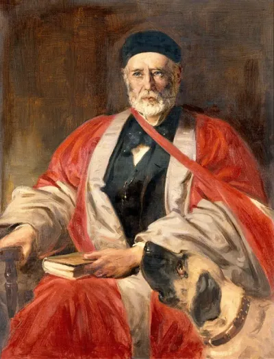 George Y. Heath. Oil painting by C.K. Robertson