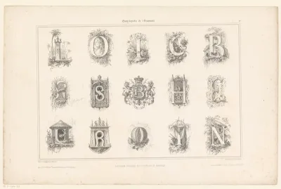 Geornamenteerde letters