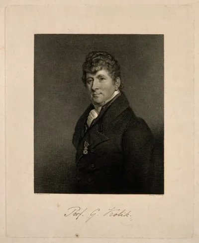 Gerald Vrolik. Line engraving by W. van Senus after C. H. Hodges