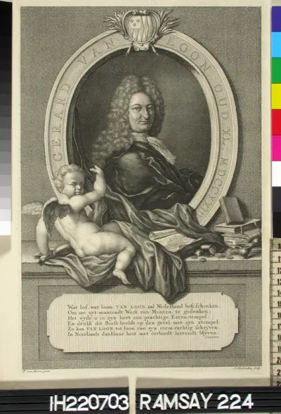Gerard van Loon, kuuluisa numismaatikko (1683-1758)