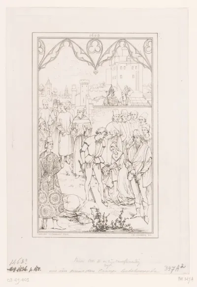 Gerechtigheid van keizer Otto III: onthoofding van een onschuldige