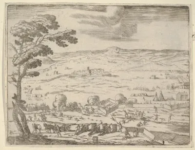 German and Spanish Forts Near Bohemia Were Taken with Great Force Near Bohemia, from "L'Idea di un Principe ed Eroe Cristiano in Francesco I d'Este, di Modena e Reggio Duca VIII [...]"