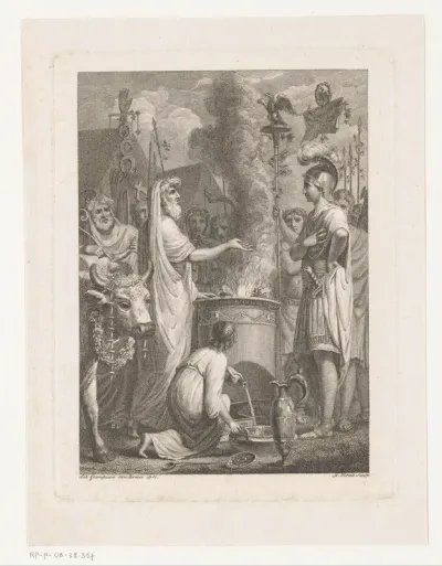 Germanicus bij een offer