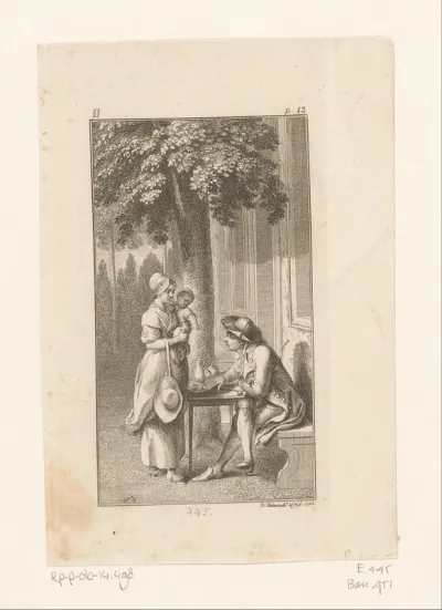 Gertrude vraagt heer Arner om hulp