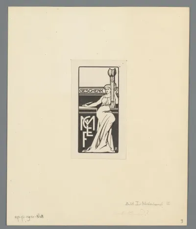 Geschenklabel van M.C.L.F.