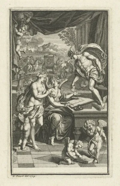 Geschiedenis ontvangt inspiratie van Liefde en Mercurius