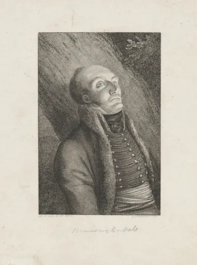 Gesneuvelde Frederik Willem Brunswijk-Lüneburg-Oels, 16 juni 1815