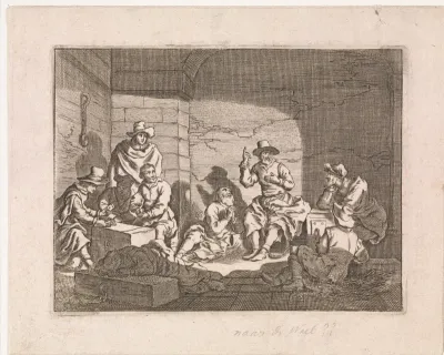 Gevangenen in kerker