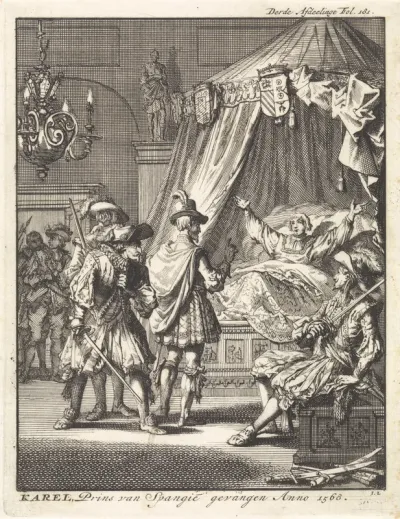 Gevangenneming van Don Carlos, infante van Spanje, 1568