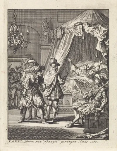 Gevangenneming van Don Carlos, infante van Spanje, 1568