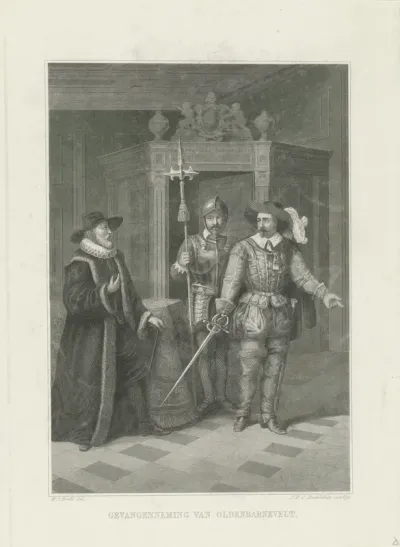 Gevangenneming van Johan van Oldenbarnevelt, 1618
