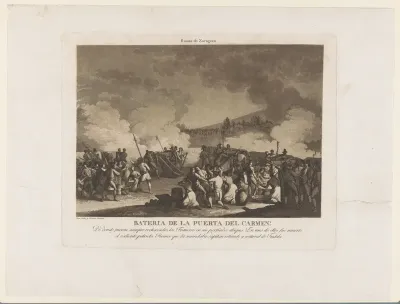 Gevecht bij de Puerta del Carmen te Zaragoza