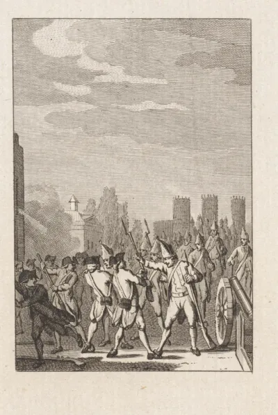 Gevecht bij Halfweg, 1787