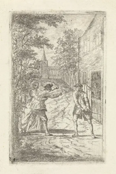Gevecht op straat