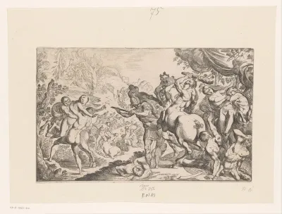 Gevecht tussen de Laphiten en de Centauren