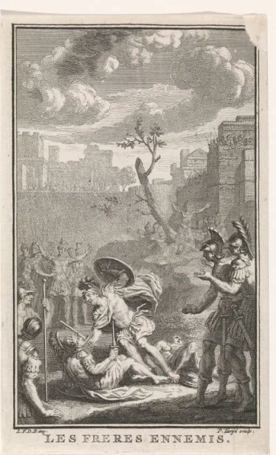 Gevecht tussen Eteocles en Polynices