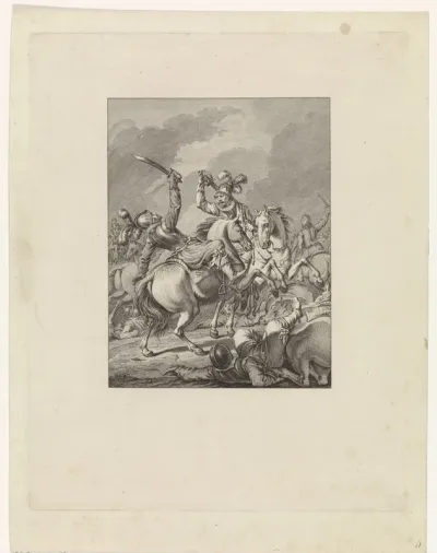 Gevecht tussen Romero en Hendrik van Nassau bij Mons, 1572