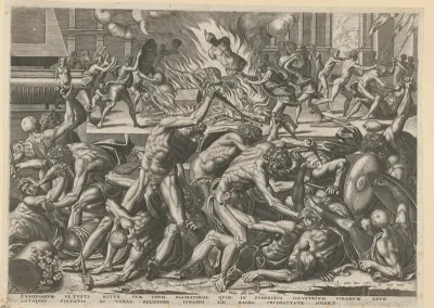 Gevecht van gladiatoren