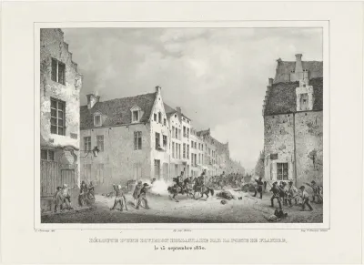 Gevechten bij de Vlaamsepoort, 1830