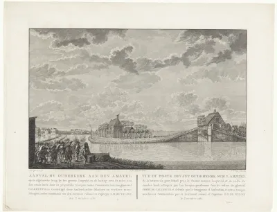 Gevechten met de Pruisische troepen rond Amsterdam in 1787