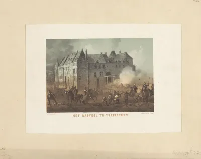 Gevechten voor kasteel IJsselstein