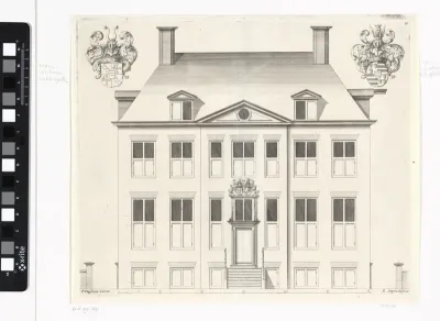 Gevel van Huis Vanenburg bij Putten