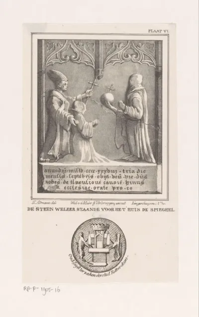 Gevelsteen en zegel