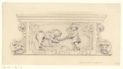 Gevelsteen in de Goudsbloemstraat