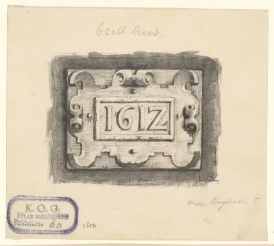 Gevelsteen in de Oude Hoogstraat 5