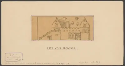 Gevelsteen van het Rondeel te Amsterdam
