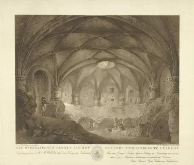 Gewelf van het kasteel Vredenburg