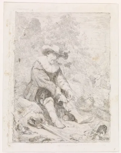 Gewonde krijgsman
