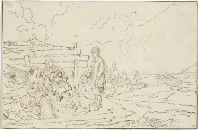 Gezelschap in de duinen