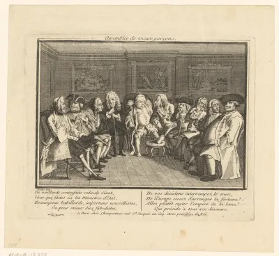 Gezelschap van oude mannen