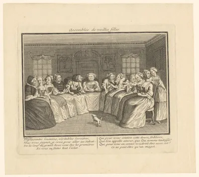 Gezelschap van oude vrouwen